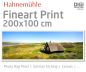 Preview: 200x100 cm Fineart Druck mit 1440x2880 DPI auf Hahnemühle Fineart-Papieren wie Photo Rag, German Etching, Canvas, Premium Photo Glossy