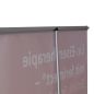 Preview: Proof.de farbverbindliches Roll-Up 2 in Proof-Qualität - Rückseite silber