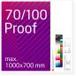 Preview: 70/100 cm Proof, Farbproof, Digitalproof, Kontrakt Proof