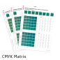 Preview: PANTONE zu CMYK Matrix von Proof.de