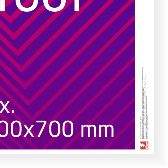 Preview: 70/100 cm Proof ohne Medienkeil