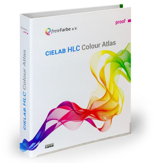 CIELAB HLC Farb Atlas von freieFarbe e.V. - Ringbuch