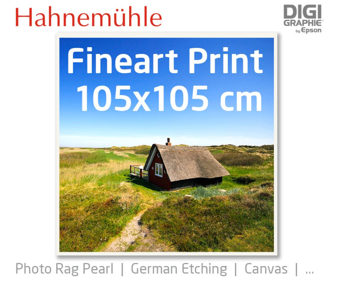 Fineart Druck 105x105 cm