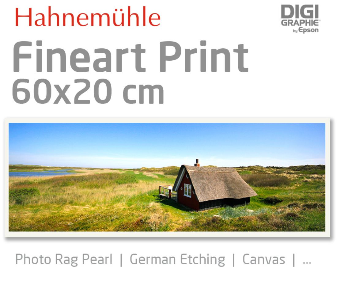 Fineart Druck 60x20 cm