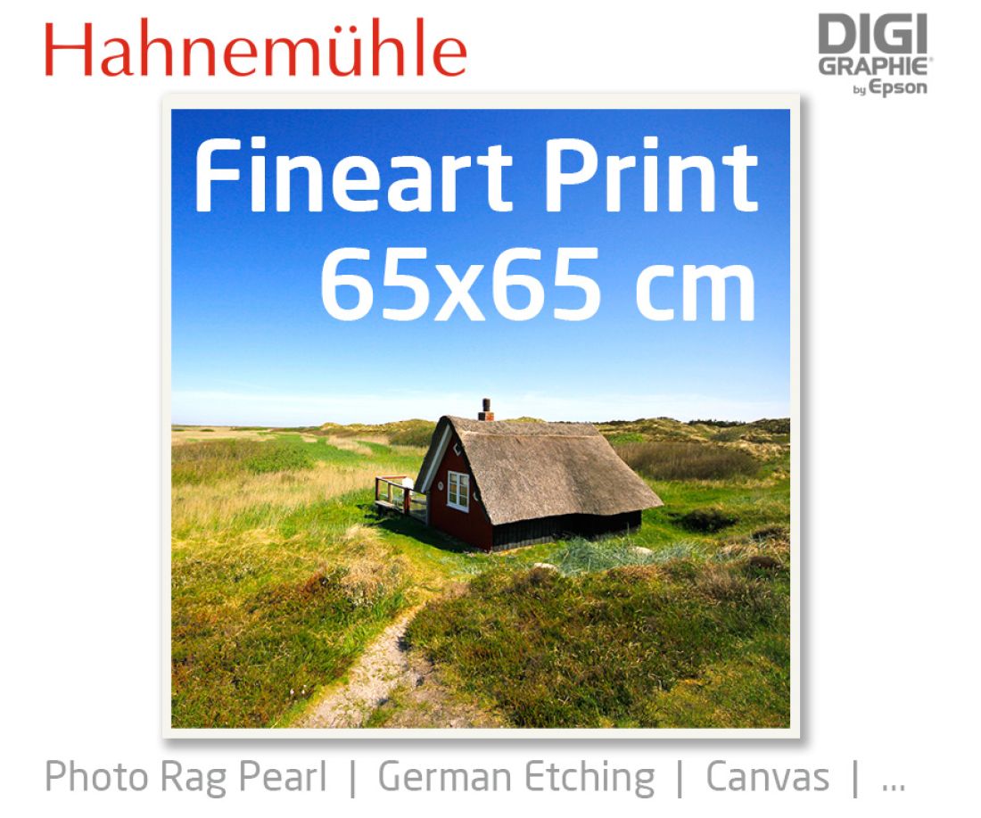 Fineart Druck 65x65 cm