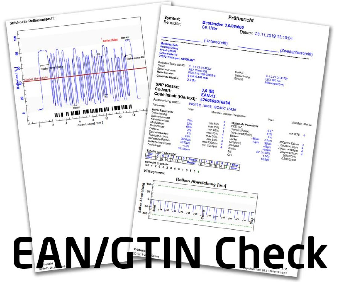 EAN / GTIN Check z.B. nach 3B Kriterien für ALDI
