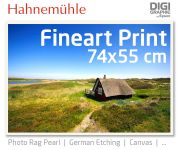 87x65 cm Fineart Druck mit 1440x2880 DPI auf Hahnemühle Fineart-Papieren wie Photo Rag, German Etching, Canvas, Premium Photo Glossy
