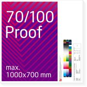 70/100 cm Proof, Farbproof, Digitalproof, Kontrakt Proof